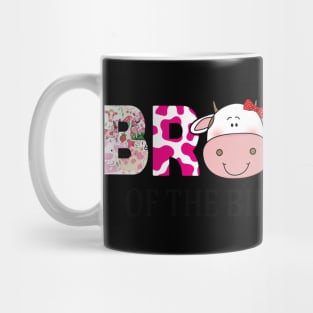 Brother Of Birthday Girl Farm Animal Bday Party Celebrations Mug